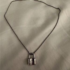 Authentic Tiffany’s Lock Necklace.